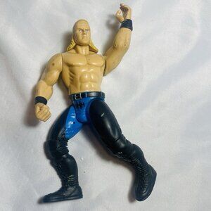 1999 WWF WWE Jakks Triple H HHH Wrestling Figure Special Edition 6 Blue KB Toys